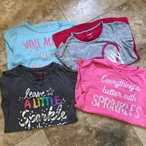 4 girls long sleeve shirts